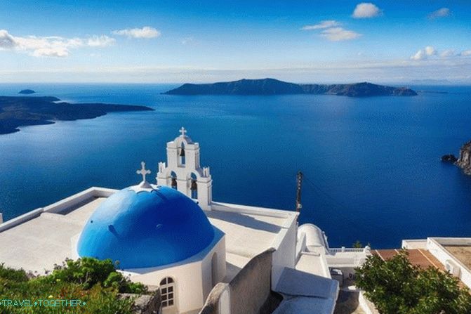 Santorini v enem dnevu