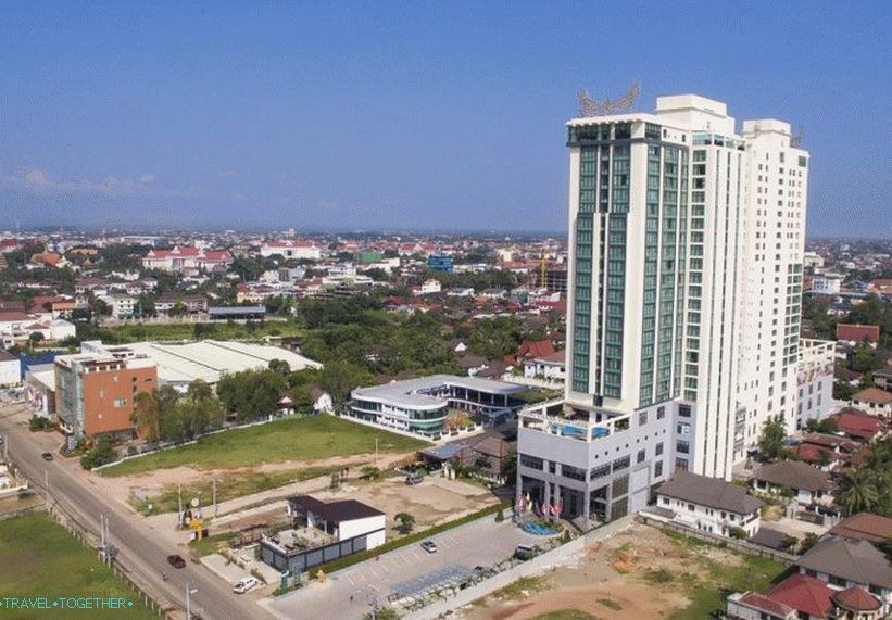 Prijeten hotel v bližini tajskega konzulata v Vientianu