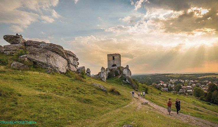 Ruševine gradu Olsztyn