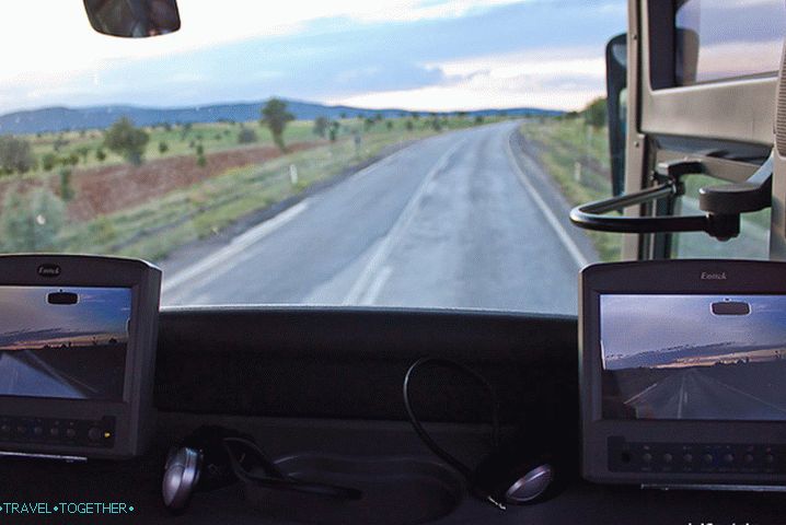 Udobni avtobusi v Turčiji.