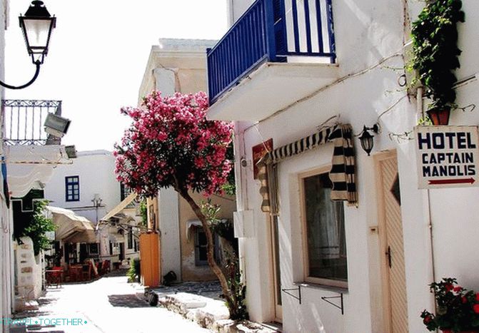 Otok Paros. Romantika v samoti