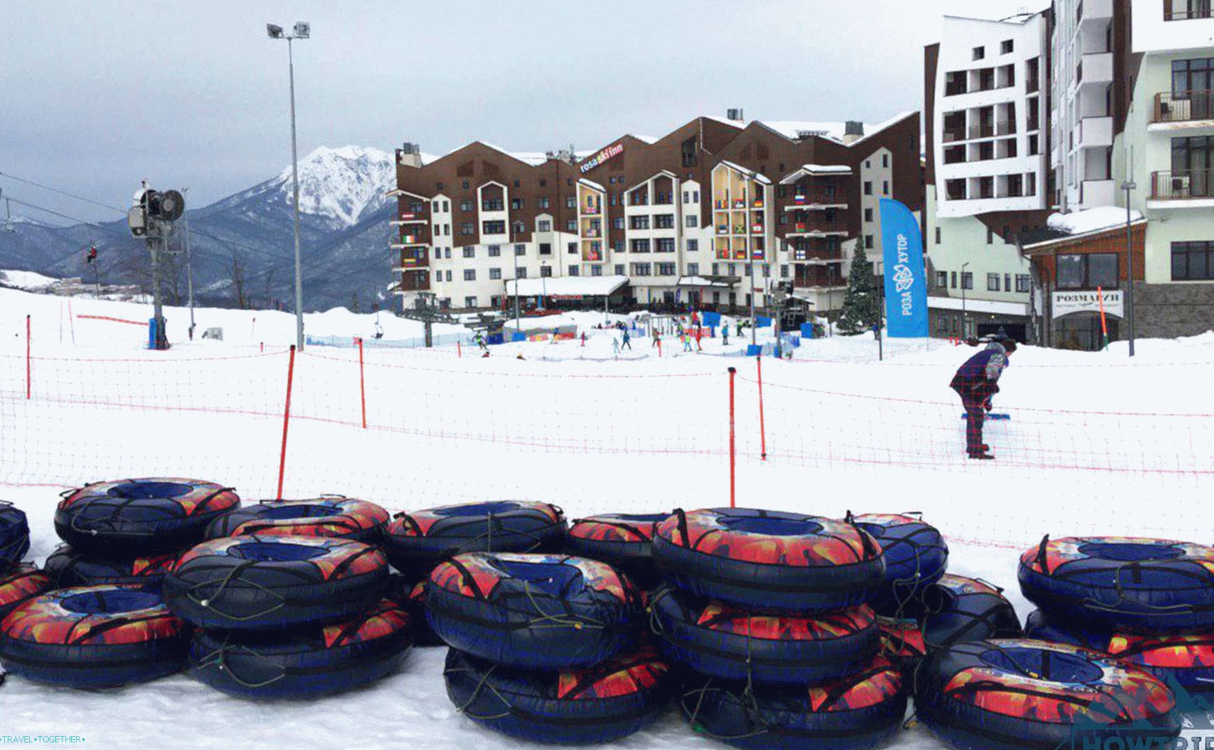 Rosa Khutor - cevi