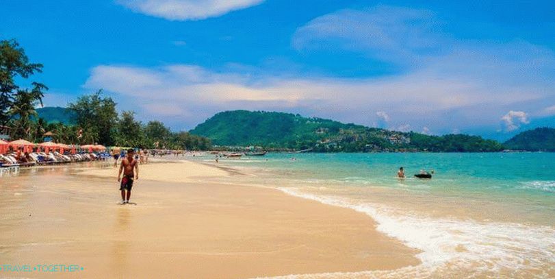 Najboljše plaže za družine z otroki v Phuketu - Patong