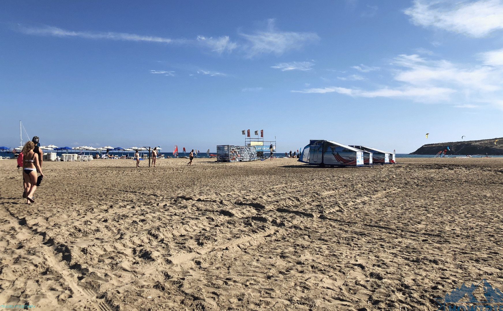 Plaža Prasonisi Rodos