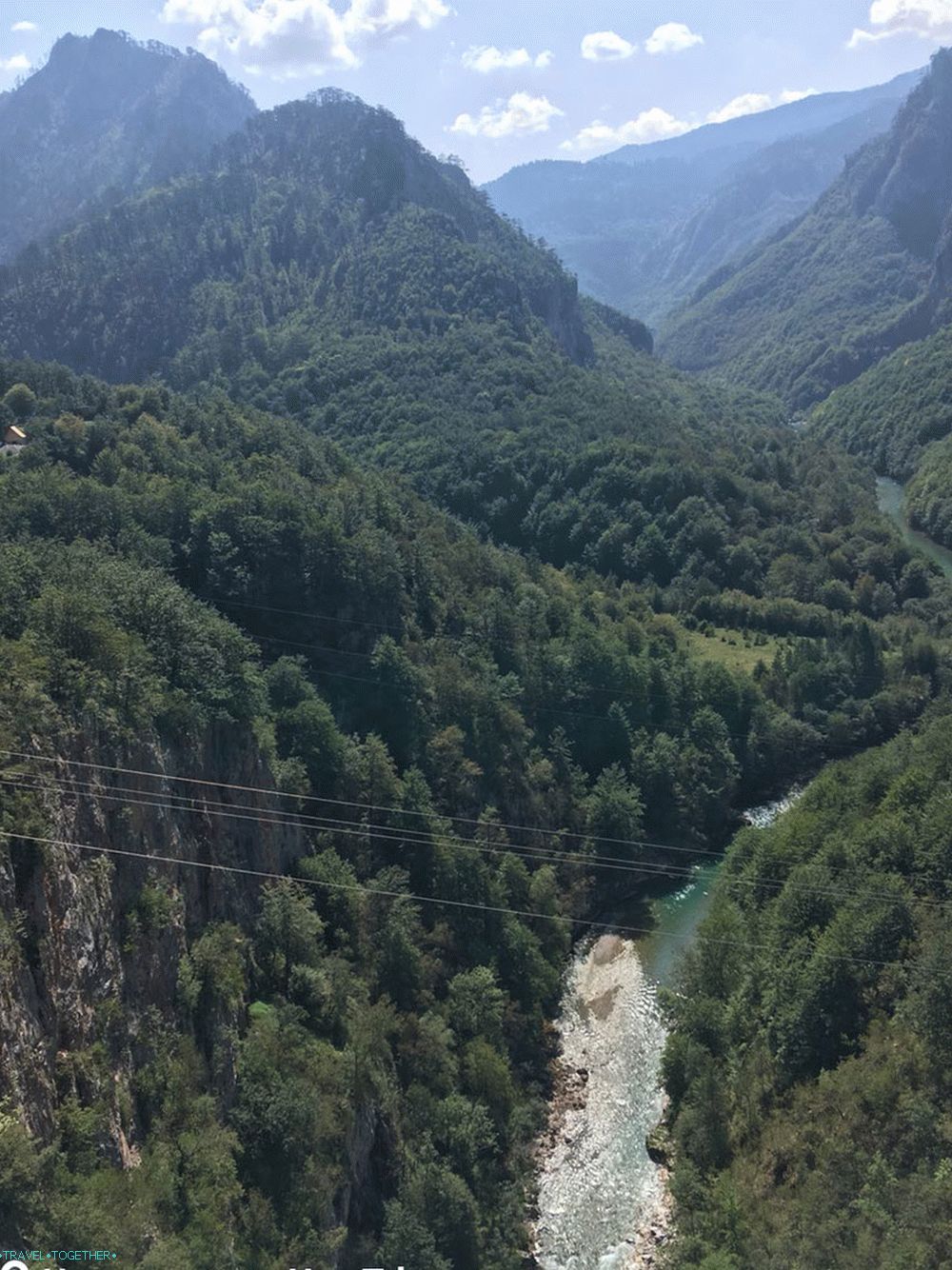 Narava Črne gore, gorska reka