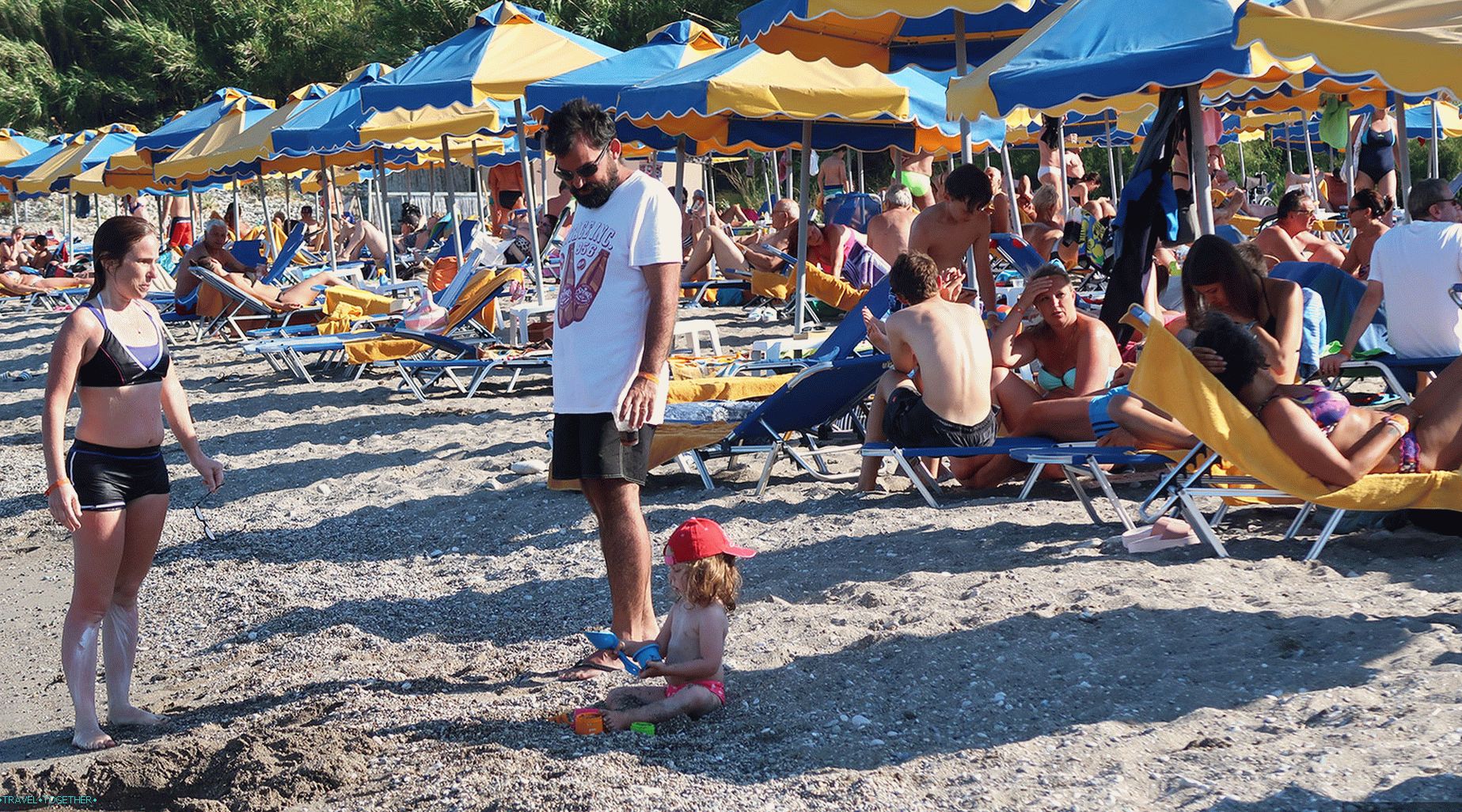 Grške plaže za družine z otroki