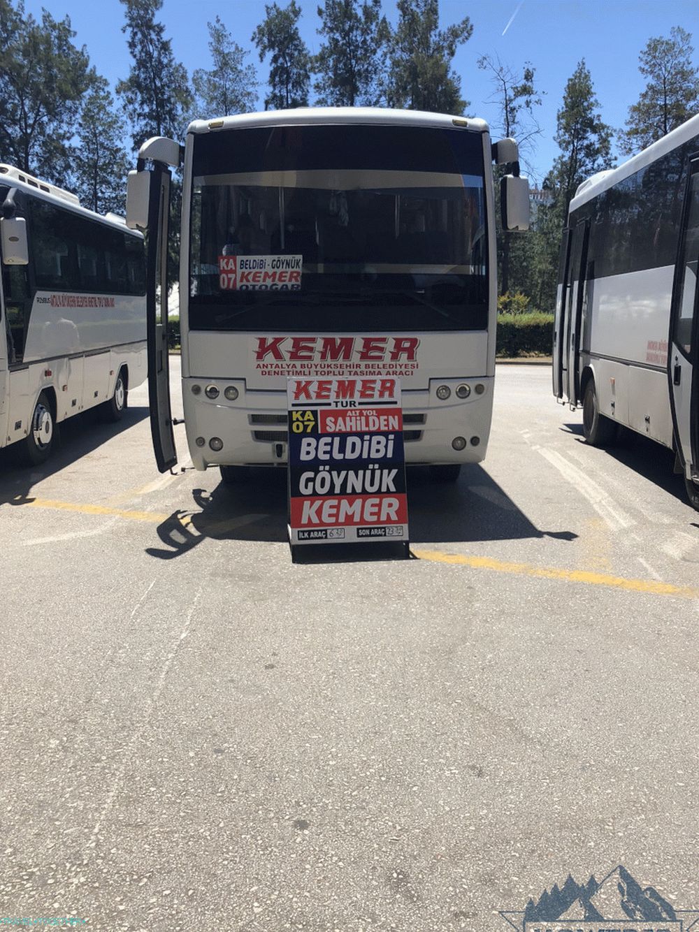 Avtobus od Antalya do Kemer