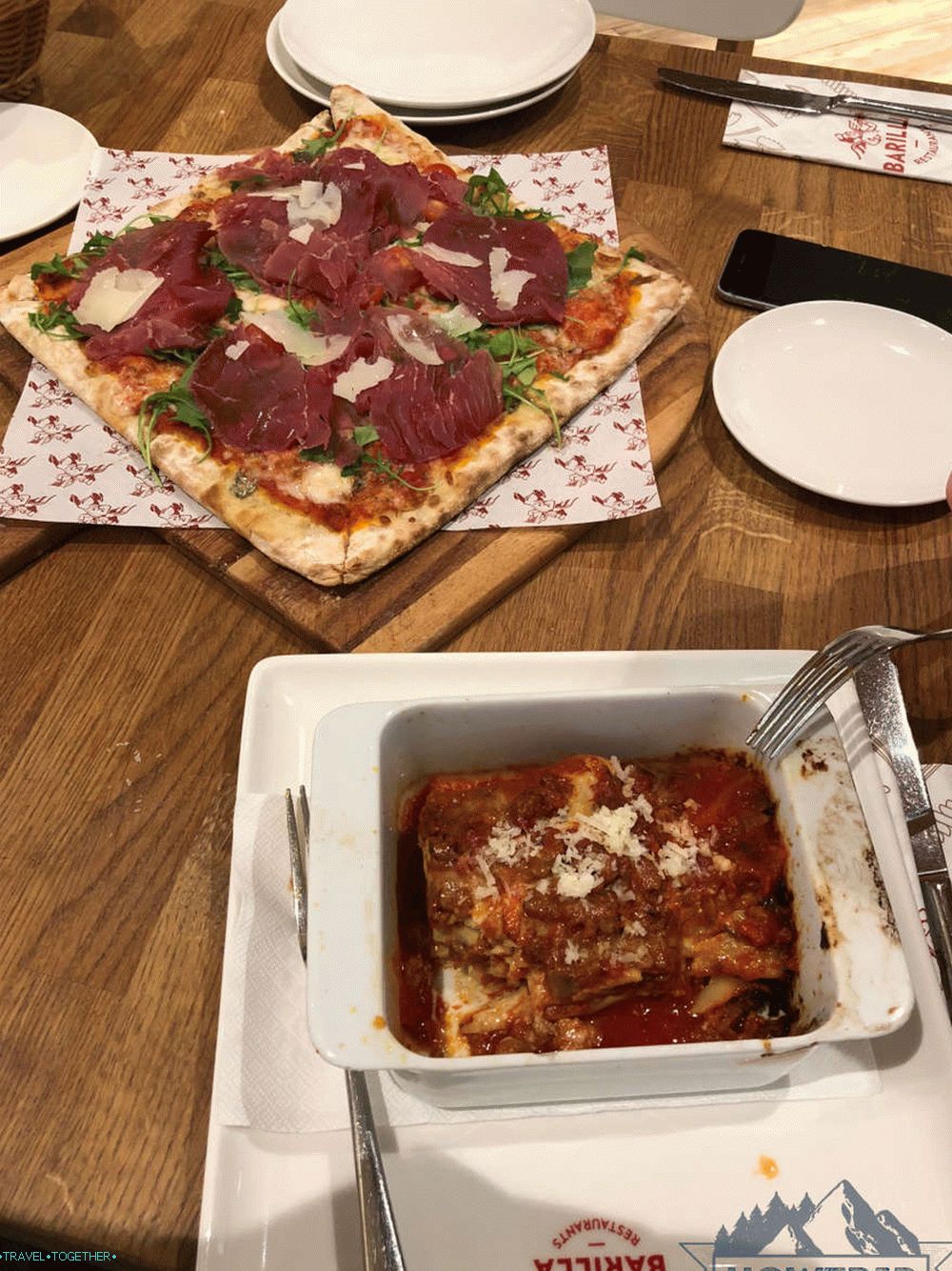 Barilla Restavracija v Dubaju