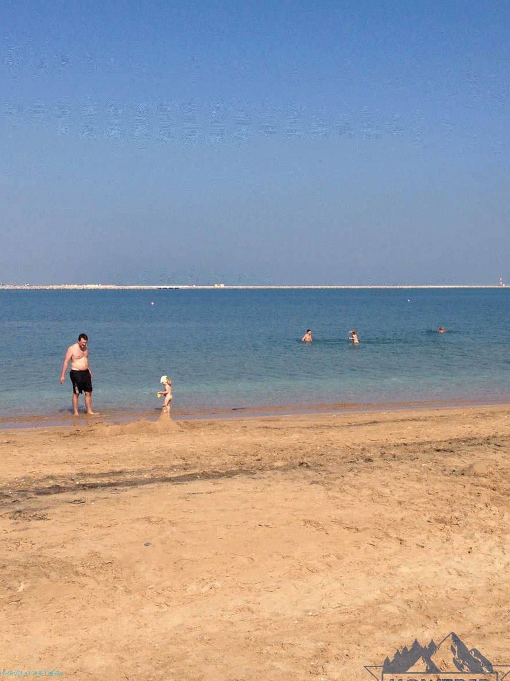 Plaža v ZAE