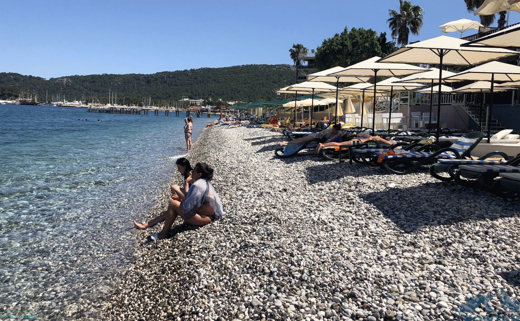Prodnata plaža v Kemerju