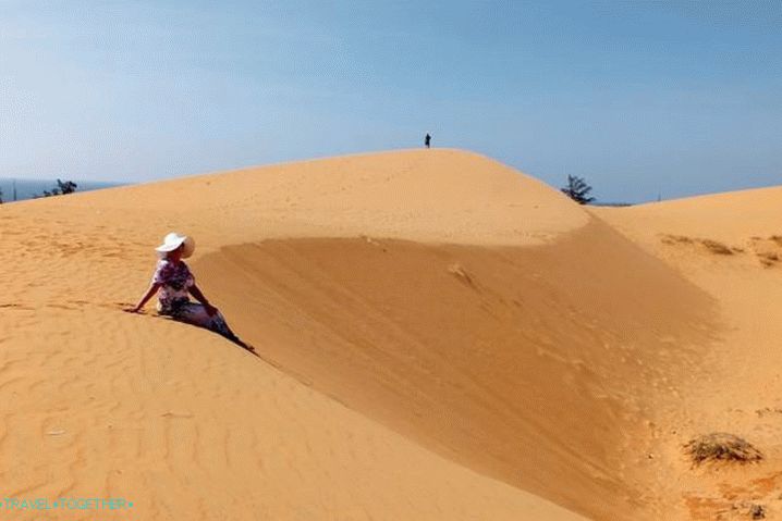 Phan Thiet, rdeče dune