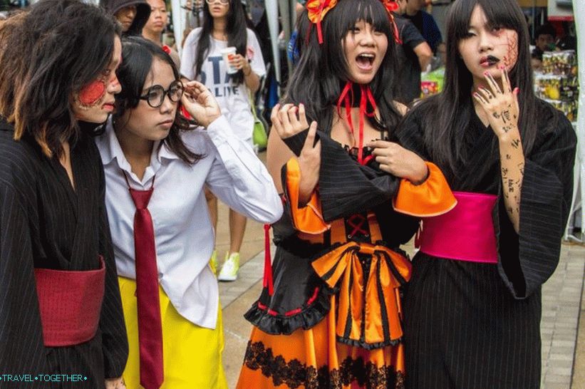 Cosplay tekmovanje v Bangkoku