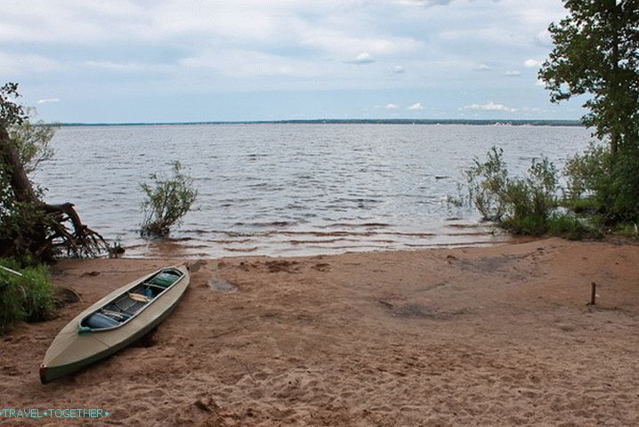 Plaža je na našem parkirišču.