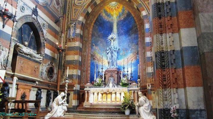 Notranjost bazilike sv. Antona