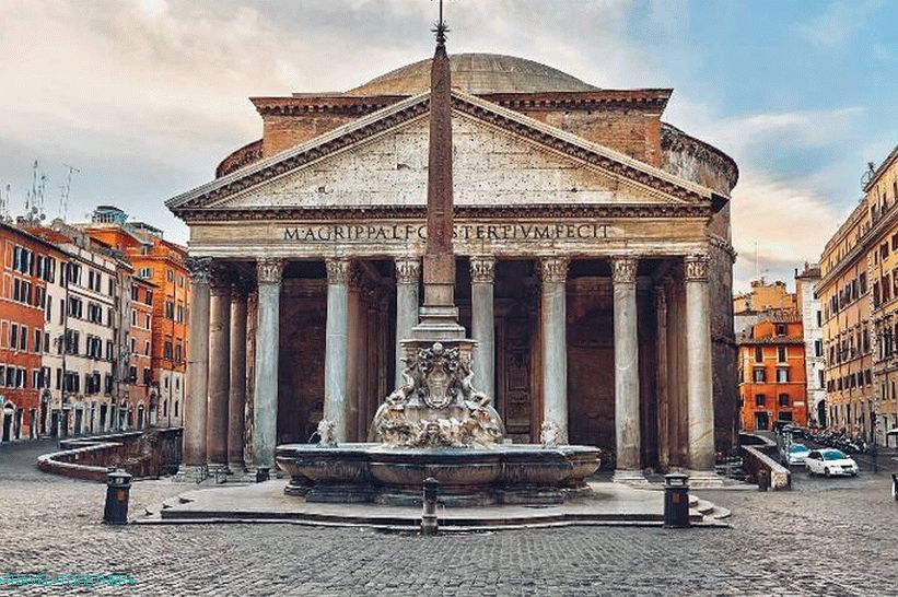 Pantheon na Piazza della Rotonda