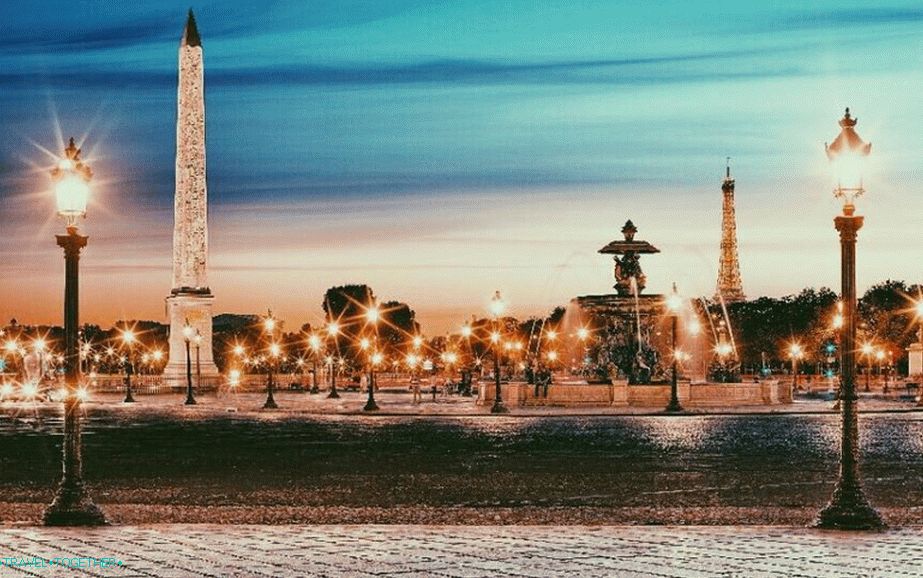 Place de la Concorde ali Concordia v Parizu