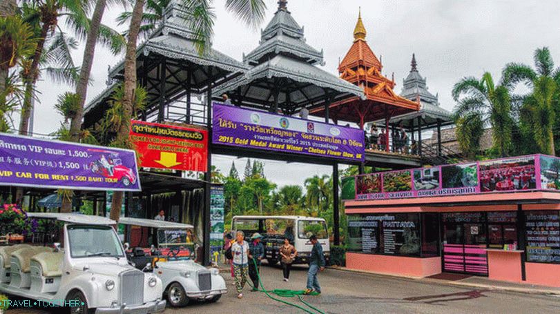 Izleti v park Nong Nooch