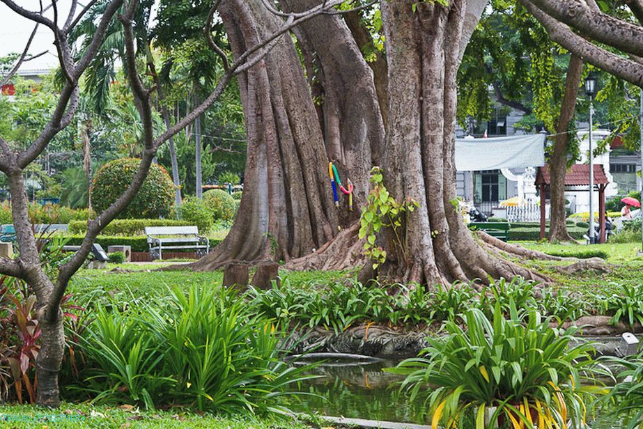 Park Saranrom v Bangkoku