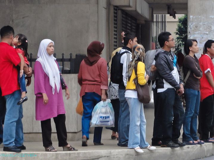 Muslimani na ulicah Kuala Lumpurja