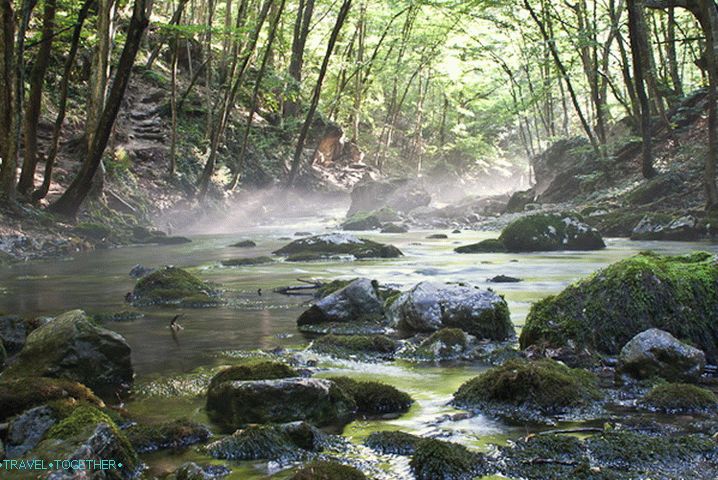 Veliki kanjon Krim na samem začetku.