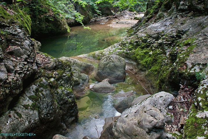 Veliki kanjon Krim. Znotraj.