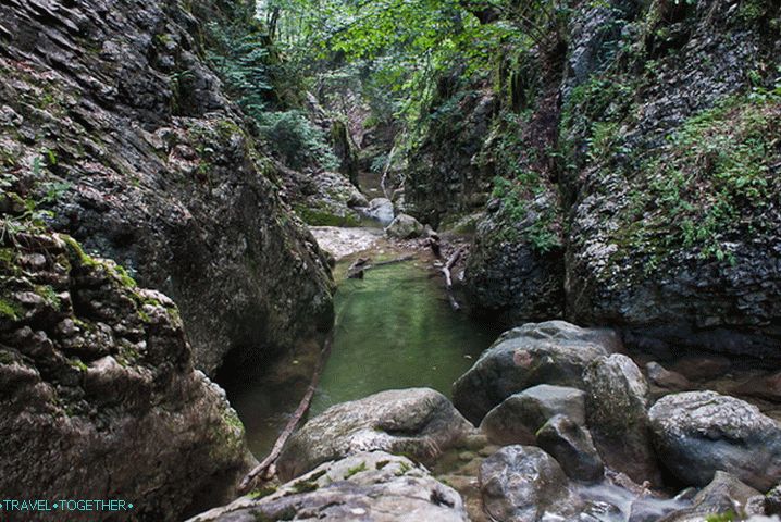 Veliki kanjon Krim. Znotraj.