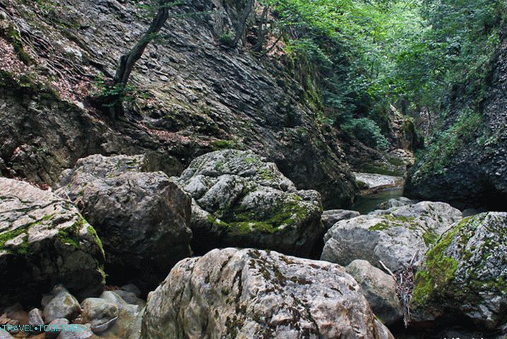 Veliki kanjon Krim. Znotraj.