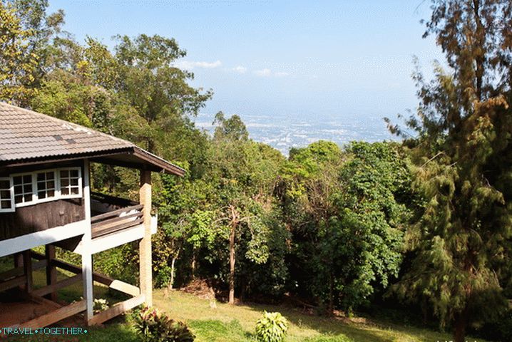 Hiše s pogledom na Chiang Mai