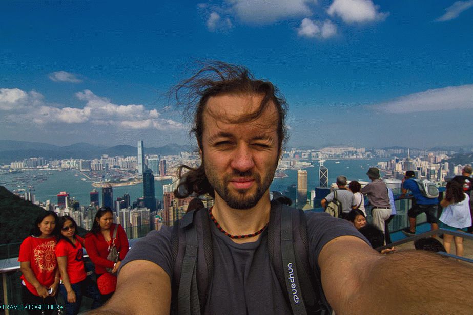 Hong Kong, sonce, veter in jaz