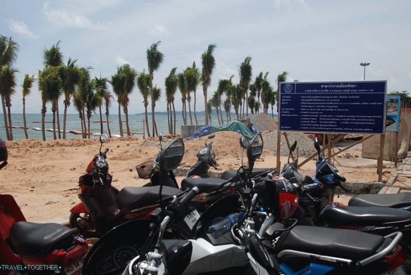 Plaža Dongtan - lepo in tiho nadaljevanje Jomtiena