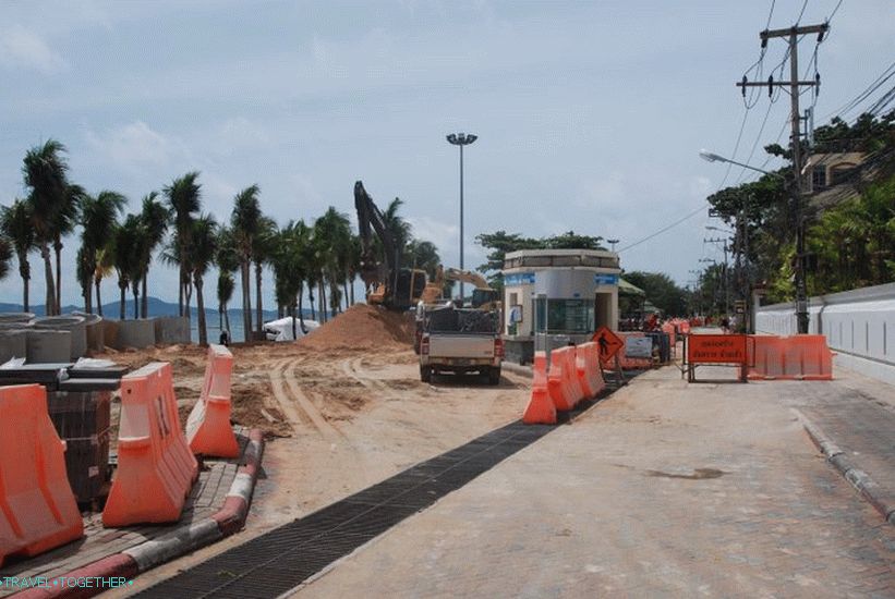 Plaža Dongtan - lepo in tiho nadaljevanje Jomtiena