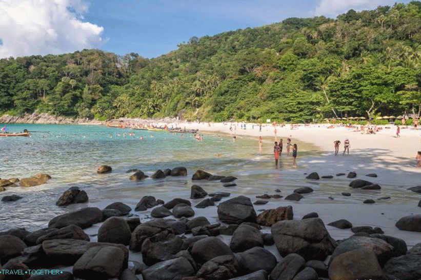 Desni pogled s skrajne leve strani plaže Freedom