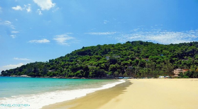 Severni del plaže Karon na Phuketu