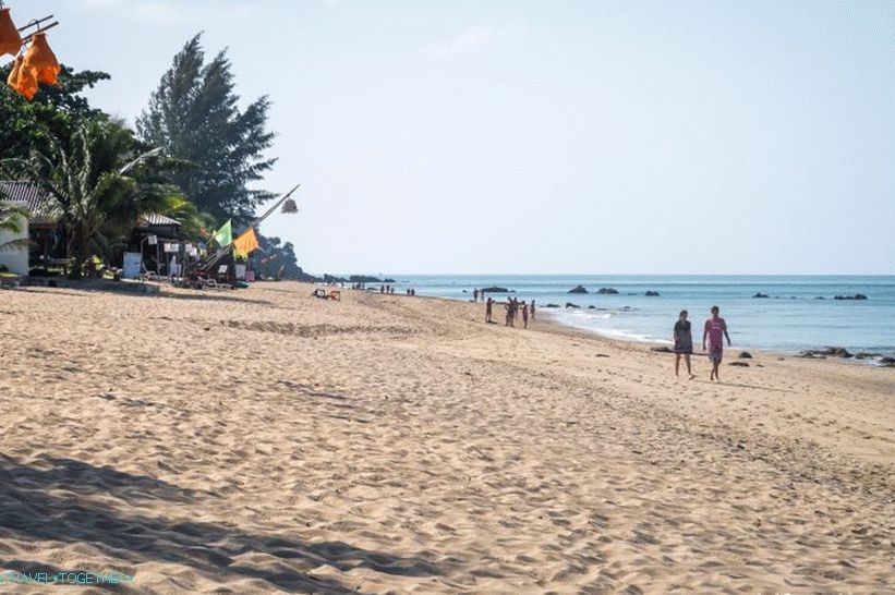 Plaža Klong Nin na Lanti - jaz bi živel tukaj!