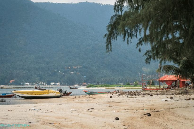 Plaža Malibu in zaliv Chaloklam na Phanganu - tri v enem