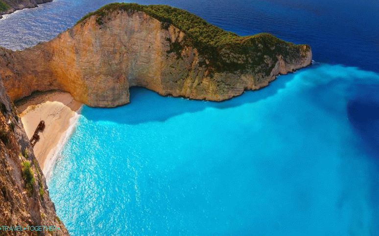 Plaža Navagio na Zakintosu je želela rekonstruirati