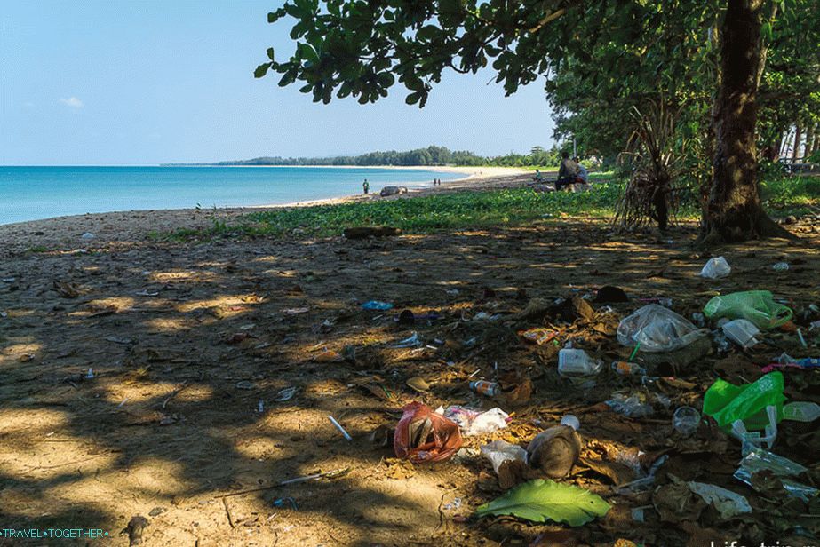 Plaža v bližini nat-parka