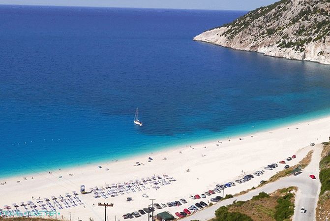 Počitnice na plaži v Grčiji - dotik morja