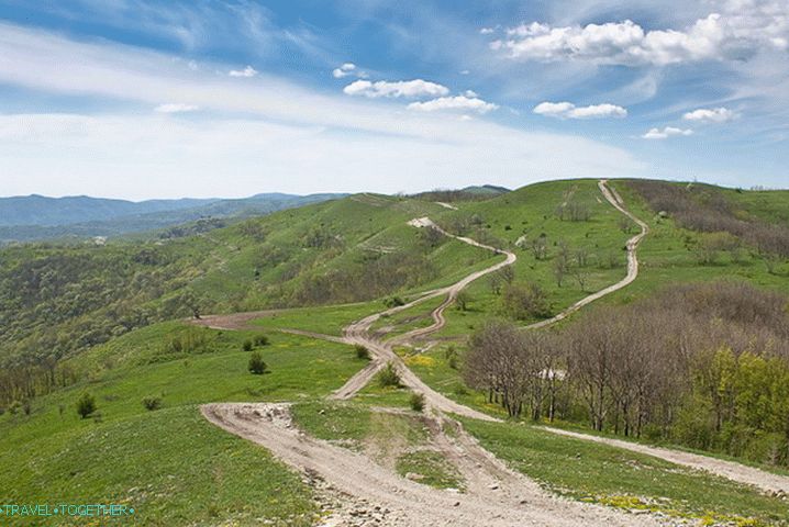 Kavkazski greben. Gore Gelendžik.