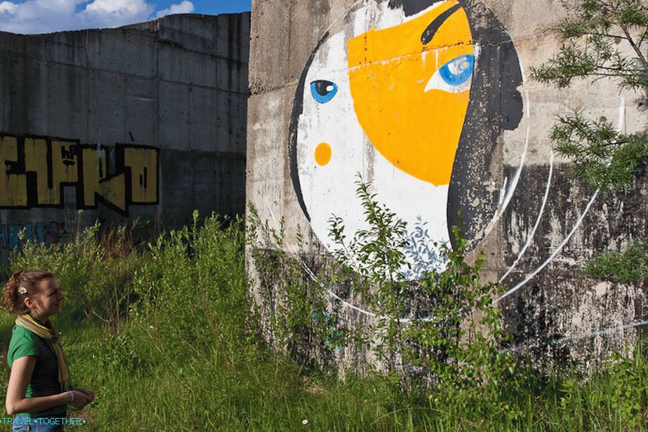 Kul grafiti na stenah