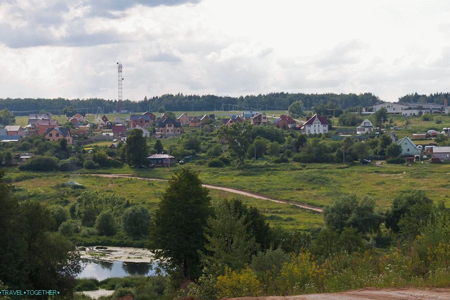 Slikovita mesta v bližini vasi Gidrostroy