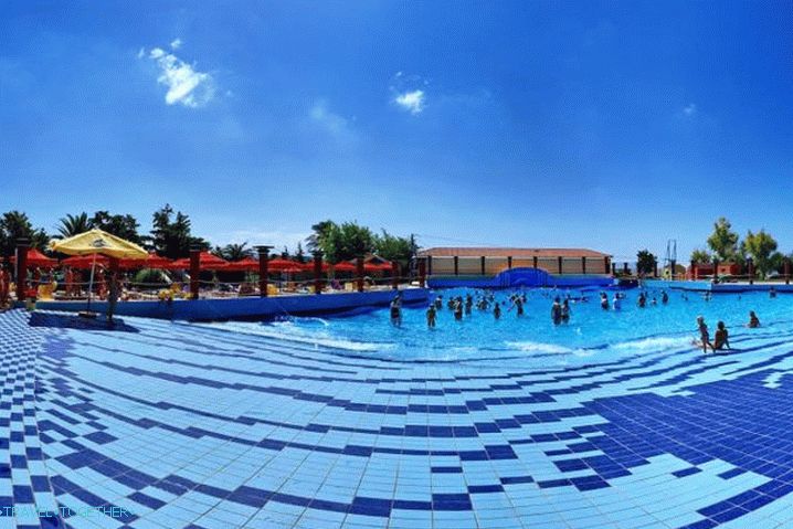 Počitek za otroke, Vodni mestni vodni park na Kreti