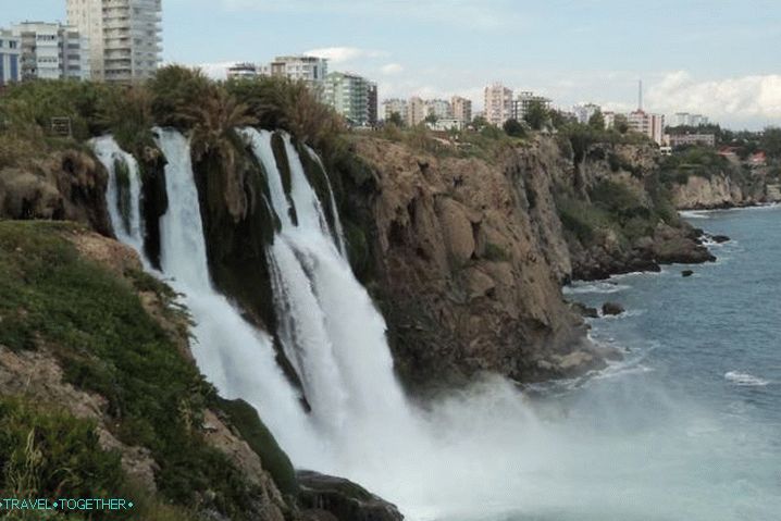 Antalya, spodnji Duden Falls