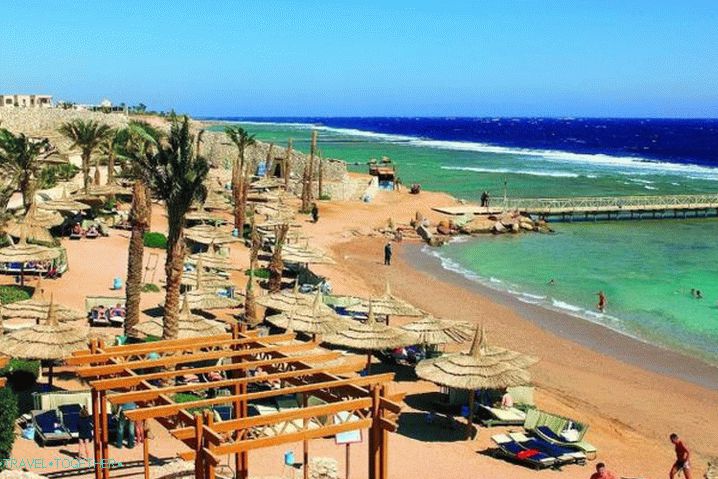 Območje plaže Hurghada