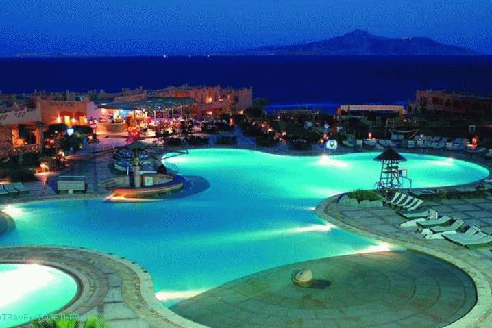 Sharm el-Sheikh, hotel s Beach Beach Resortom v Sharm el-Sheikhu