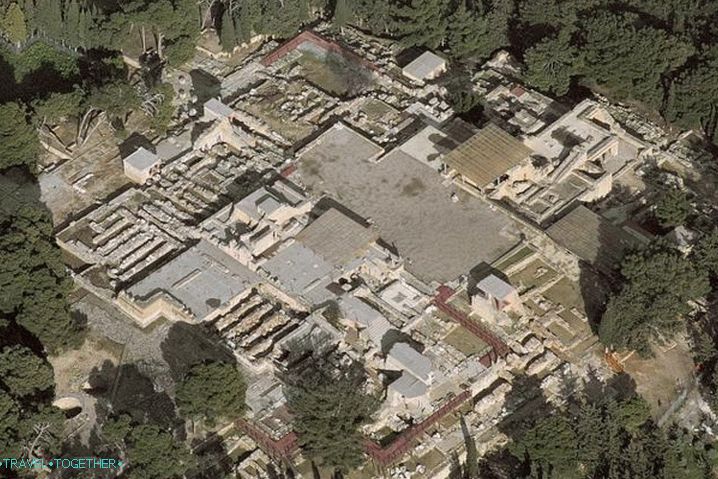 Grčija Kreta Minotaur Labirint
