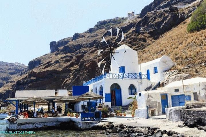 Grčija Santorini Nea Kameni