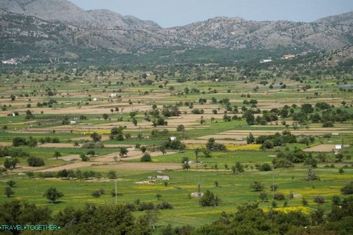 Kreta, planota Lassithi
