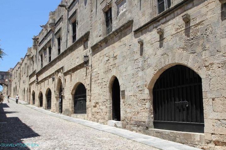 Rhodes, ulica vitezov