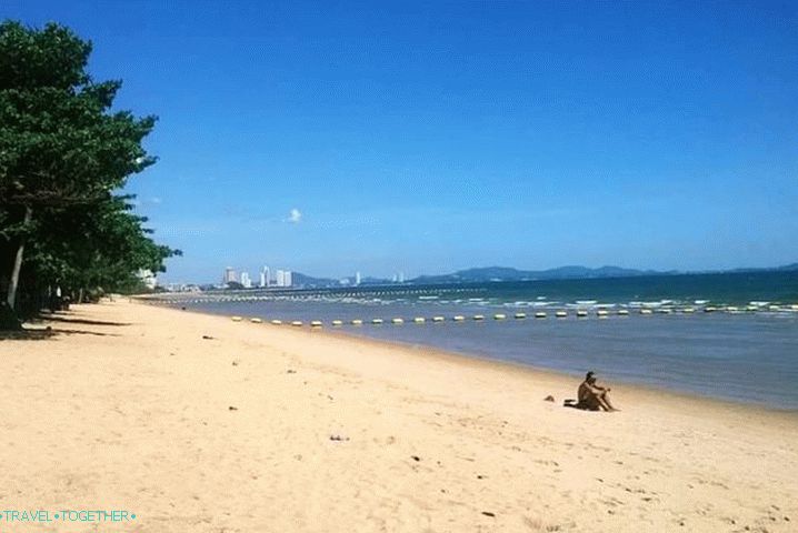 Vreme v Pattayi v avgustu - Jomtien Beach